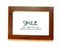 Mini tablou - Smile :)