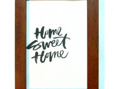 Mini tablou - Home Sweet Home