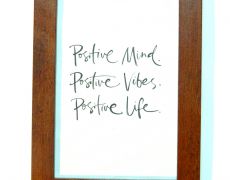 Mini tablou - Positive Life
