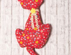 Pisica Luli, papusa handmade, pisica, fetite, accesorii, decoratiuni, jucarii pentru copii, dantela