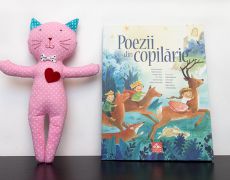 Pisica Ginnie, papusa handmade, cadouri unicat, brodate manual, personalizate, botez, aniversare, copii, jucarii, accesorii, decoratiuni