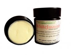WhiteJasmine - cremă organica cu acid hialuronic si coenzima Q10 - ten mixt, normal, gras by AimeaCosmetics