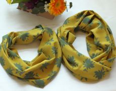 Esarfe Primavara Asortate Mama Fiica, Accesorii Asortate, Esarfe Casual, Esarfe Circulare, Esarfe Mustar