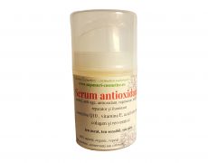 Serum antioxidanti - Vitamina E, coenzima Q10 si acid hialuronic - antioxidant, antirid, antiage