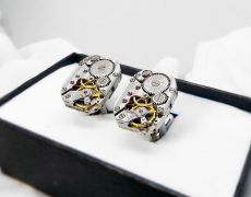 Butoni de camasa mecanici, Butoni steampunk, mecanism de ceas, Butoni unicati, Butoni de nunta