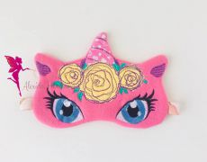 Ochelari de somn Unicorn Masca de somn Cadou personalizat pentru copii fetite Accesoriu calatorie