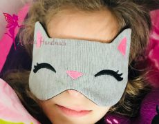 Ochelari de somn Pisica Masca de somn Cadou personalizat pentru copii fetite Accesoriu calatorie