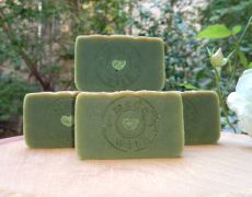 SAMPON SOLID MEDICINAL, impotriva dermatitei seboreice - reteta noua, cu fibre de matase naturala.