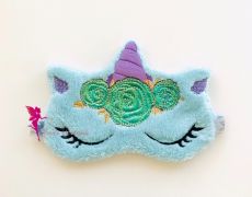 Ochelari de somn Unicorn Masca de somn Cadou personalizat pentru copii fetite Accesoriu calatorie