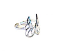 Inel reglabil delicat din Argint 925 - IN691 - Inel casual, inel aripi argint