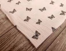 !imediat!Muselina de la 30x140cm - certificatOEKO-TEX