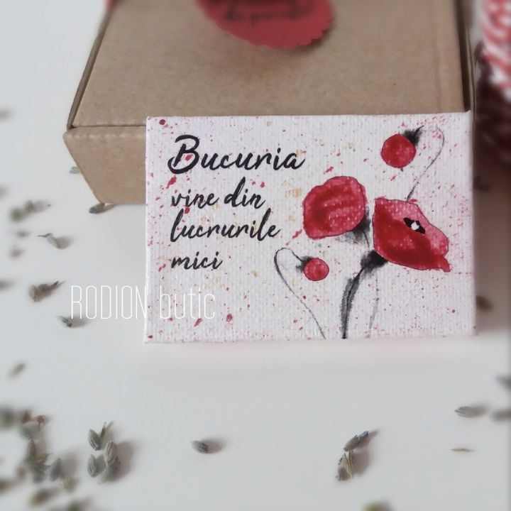 Marturii Personalizate Nunta Pictate Manual Magnetice Maci Breslo