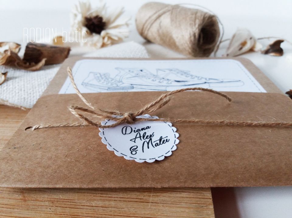 Invitatii Creative Handmade Rustice Nunta Inedite Story Breslo