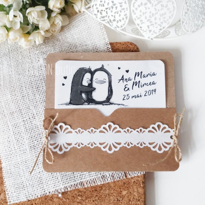 Invitatii Creative Handmade Rustice Nunta Inedite Story Breslo