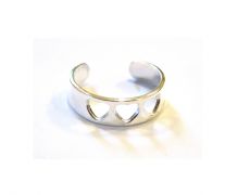 Inel reglabil din Argint 925 - IN689 - Inel cu inimioare, inel deget picior, toe ring